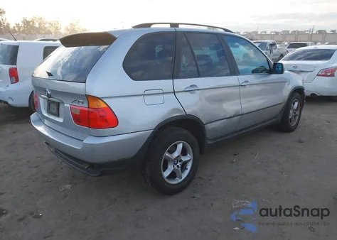 2002 BMW X5 3.0I из США, поврежденный, VIN 5UXFA53562LP31883
